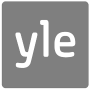 Greyscale logo of Yle